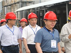 省国资委副主任卢光祖一行来哈哈体育常德公司开展“支帮促”活动并督查安全生产工作