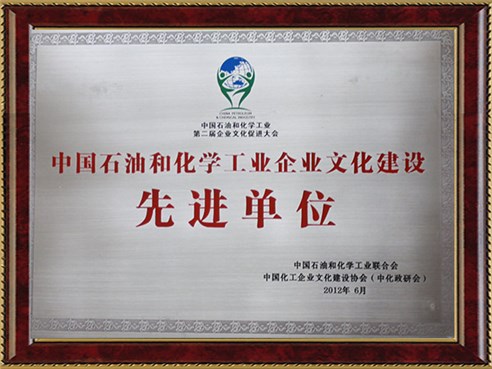 中国石油和化学工业HAHA体育建设先进单位