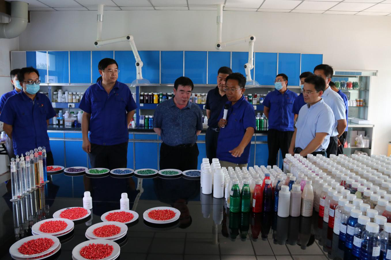 涿州市市长姚运涛一行到北农哈哈体育涿州公司考察调研